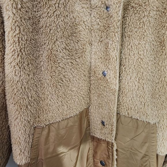 Woolrich NWT Reversible Sherpa Monkey Jacket Coat Large - Picture 8 of 12